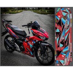 TEM DÁN RS150R XE WINNER X V3 MÀU ĐỎ - Decal Cao Cấp Nhất