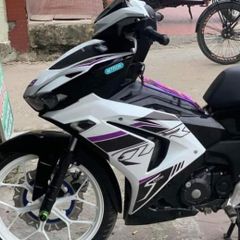 Tem Rời Winner X V3 GTR Trắng Tím  - Decal In Chất Lượng