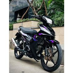 Tem Rời Dán Xe Exciter 135 Mẫu Lửa Zin 2008 Tím Đen Cực Đẹp, Hàng 3 Lớp Chất Lượng Cao Cao Cấp