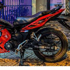 Tem Lửa Winner X V3 Dán Xe Đỏ - Tem Rời 2023  - Decal In Chất Lượng