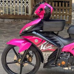 Decal Tem Xe Exciter Lc 135 Hồng Đen