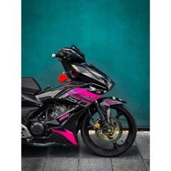 TEM DÁN RS150R WINNER X V2 MÀU ĐEN HỒNG - Decal Cao Cấp Nhất
