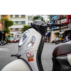 [FreeShip] [Ảnh thật] Tem rời Scoopy - Mẫu gấu dâu nổi bật - Chuẩn From cực đẹp Quyen Decal