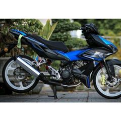 Tem Rời Winner X V2 Rs150 Xanh Đen Kiểu Khói  - Decal In Chất Lượng