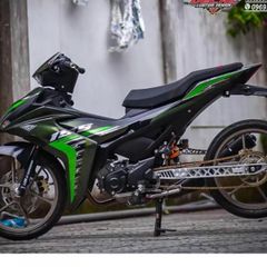 Tem Rời Ex 155 Dán Xe Xanh Rêu  - Decal In Chất Lượng