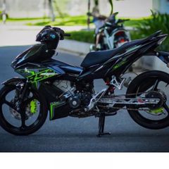 Tem Rời Honda Winner X V2 RSX Đen Xanh  - Decal In Chất Lượng