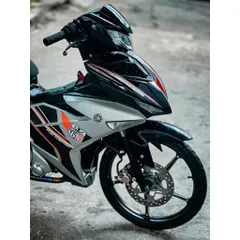 [FreeShip] [Ảnh thật] Tem rời Exciter 150 - Mẫu Y15ZR cam đen - Chuẩn From cực đẹp Quyen Decal