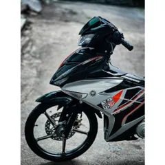 [FreeShip] [Ảnh thật] Tem rời Exciter 150 - Mẫu Y15ZR cam đen - Chuẩn From cực đẹp Quyen Decal