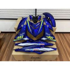 Tem Rời Exciter 150 ZR 46 Xanh Gp Mới 2023  - Decal In Chất Lượng