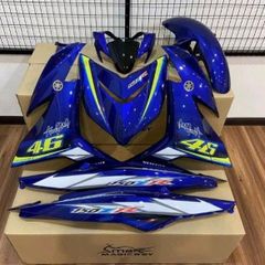 Tem Rời Exciter 150 ZR 46 Xanh Gp Mới 2023  - Decal In Chất Lượng