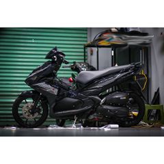 Tem rời xe AB 2016 đen xám 125i thiết kế đẹp mắt, in sắc nét , 3 lớp không bay màu