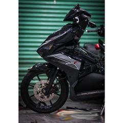 Tem rời xe AB 2016 đen xám 125i thiết kế đẹp mắt, in sắc nét , 3 lớp không bay màu