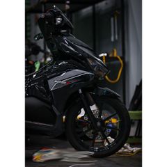 Tem rời xe AB 2016 đen xám 125i thiết kế đẹp mắt, in sắc nét , 3 lớp không bay màu