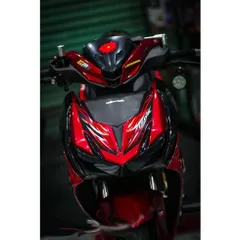 Tem rời Winner X V2 hoa văn lửa chữ tàu đỏ đen, in sắc nét, 3 lớp không phai màu CM00161 1 2