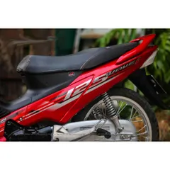 Tem rời Wave i 125 đỏ đen , in sắc nét, 3 lớp không phai màu CM00104 1 2