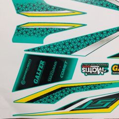 Tem rời Winner V1 xe xanh ngọc - GTR cực đẹp Quyen Decal