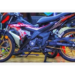 Tem Rời Honda Sonic 150R Dán Xe Đỏ Đen - Mẫu Mới  - Decal In Chất Lượng