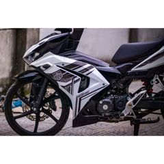 Tem Rời Honda Winner X V3 Hoa Văn Đen - Decal Trong Dán Được Nhiều Màu Xe  - Decal In Chất Lượng