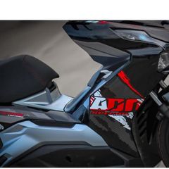 [FreeShip] [Ảnh thật] Tem rời xe AirBlade - mẫu Special Edition ADN đỏ dán xe đen - không bay màu Quyen Decal