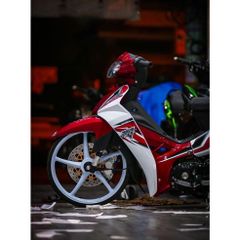 tem rời sirius trắng đỏ Rc kiểng mẫu ( Mới ) 2024 - Decal Cao Cấp Nhất