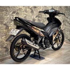 Tem Rời Dán Xe Exciter 2009 Mẫu Jupiter MX Đen Đồng Cực Đẹp, Hàng 3 Lớp Chất Lượng Cao Quyen Decal