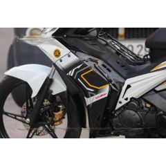 Tem rời Exciter 2010 trắng đen sọc vàng, in sắc nét, 3 lớp không phai màu CM00083 1 2