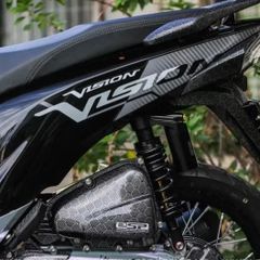 tem rời vision đen bóng mẫu chế đẹp 2023 mẫu mới , tem 3 lớp bền màu - Decal Cao Cấp Nhất