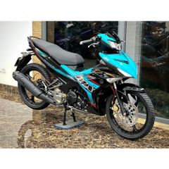 tem rời exciter 150 y15zr xanh ngọc đen , tem 3 lớp bền màu - Decal Cao Cấp Nhất