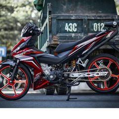 [Ảnh thật] [FreeShip] TEM RỜI mẫu 150R dán Winner V1 đỏ - phối màu theo xe ( vui lòng ib ) Quyen Decal
