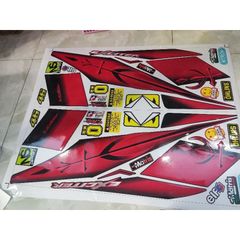 [FreeShip] [Ảnh thật] Tem rời Exciter 2006 - Mẫu tem kiếm đỏ đen - Chuẩn From cực đẹp Quyen Decal