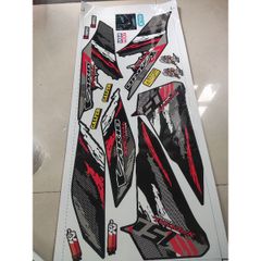 Tem Rời Honda Vario 150 Đen - Mẫu Mới 2022  - Decal In Chất Lượng