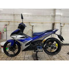 Tem Rời Dán Xe Exciter 150 Mẫu Zin GP Xanh Bạc Cực Đẹp, Hàng 3 Lớp Chất Lượng Cao Quyen Decal