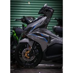 tem rời ab 2016-2019 bạc xám , dán được cho các xe màu sáng trừ xe đen , đen xám các màu tối - Decal Cao Cấp Nhất