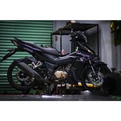tem rời winner v1 đen chỉ tím rs150 cover đơn giản đẹp mắt - Decal Cao Cấp Nhất
