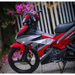 Tem Rời Dán Xe Exciter 150 Mẫu Y15 ZR Xám Đỏ Đen Cực Đẹp  , Tem Cao Cấp 3 Lớp Không Bay Màu 1 2