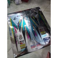 [FreeShip] [Ảnh thật] Tem rời CROM Wave - Mẫu Supra 110 xanh nổi bật - Chuẩn From cực đẹp Quyen Decal