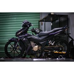 tem rời winner v1 đen chỉ tím rs150 cover đơn giản đẹp mắt - Decal Cao Cấp Nhất