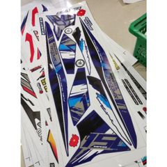 Tem Rời Exciter 150 Special Edition Xanh Gp  - Decal In Chất Lượng