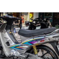[FreeShip] [Ảnh thật] Tem rời CROM Wave - Mẫu Supra 110 xanh nổi bật - Chuẩn From cực đẹp Quyen Decal