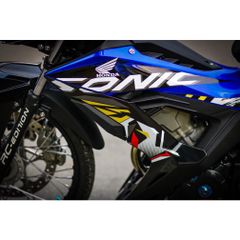 Tem Rời Dán Xe Sonic 150 Mẫu Zin Xanh Đen 150R Cực Đẹp, Hàng 3 Lớp Chất Lượng Cao Quyen Decal