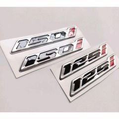Miếng Dán Decal Tem Nổi Số 125i - 150i  - Decal In Chất Lượng