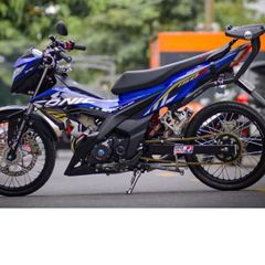 Tem Rời Dán Xe Sonic 150 Mẫu Zin Xanh Đen 150R Cực Đẹp, Hàng 3 Lớp Chất Lượng Cao Quyen Decal