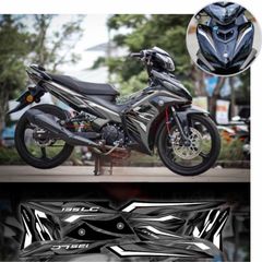 Tem ex 135 mẫu Lc phối nhiều màu xe