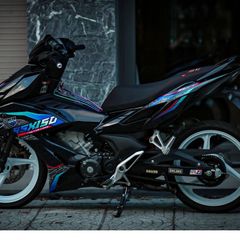[FreeShip] TEM RỜI mẫu RSX150 màu titan cho Winner X đen - tem cao cấp không bay màu Quyen Decal