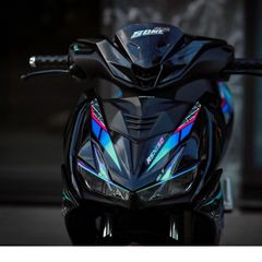 [FreeShip] TEM RỜI mẫu RSX150 màu titan cho Winner X đen - tem cao cấp không bay màu Quyen Decal