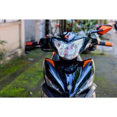 Tem Rời Dán Xe Exciter 135 Mẫu RC Xám Cam Cực Đẹp, Hàng 3 Lớp Chất Lượng Cao Quyen Decal