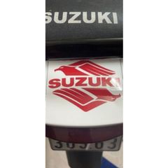 Tem Logo Suzuki Hình Chim Đại Bàng 1 cái- Dán Đầu Dè Đuôi Sau  - Decal In Chất Lượng