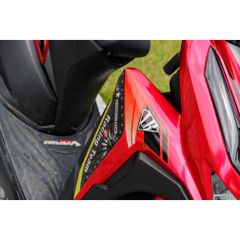 Tem Rời Dán Xe Vario 2018 Mẫu Liberty Walk Đỏ Vàng Đen Cực Chất, Hàng 3 Lớp Chất Lượng Cao Quyen Decal