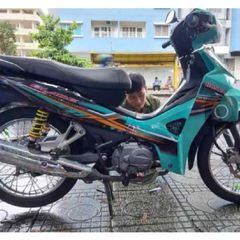Tem Wave Blade 110 Xanh Ngọc - Tem Chuẩn 3 Lớp Cao Cấp  - Decal In Chất Lượng