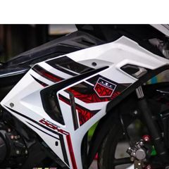 Tem Rời Honda Winner X V3 Dán Xe Trắng Mẫu Hoa Văn  - Decal In Chất Lượng